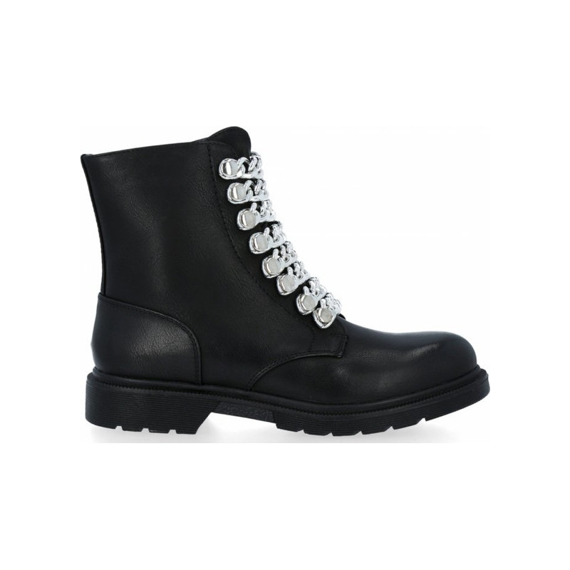 Botki Crystal Shoes ze skóry ekologicznej