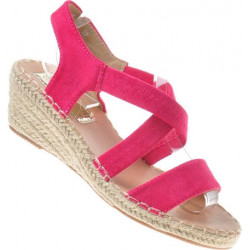 Różowe espadryle Pantofelek24